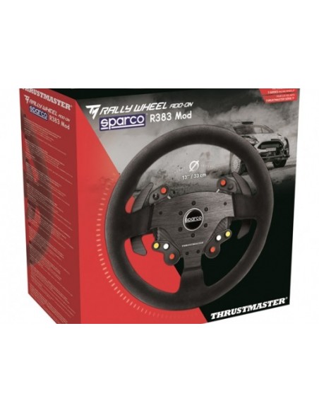 Thrustmaster Rally Wheel Add-On Sparco R383 Mod Negro USB Volante Digital PC