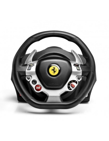 Thrustmaster TX Racing Wheel Ferrari 458 Italia Edition Volante + Pedales PC,Xbox One Negro, Plata