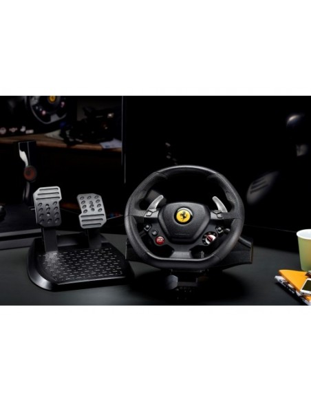 Thrustmaster T80 Ferrari 488 GTB Edition Negro Volante + Pedales Digital PlayStation 4