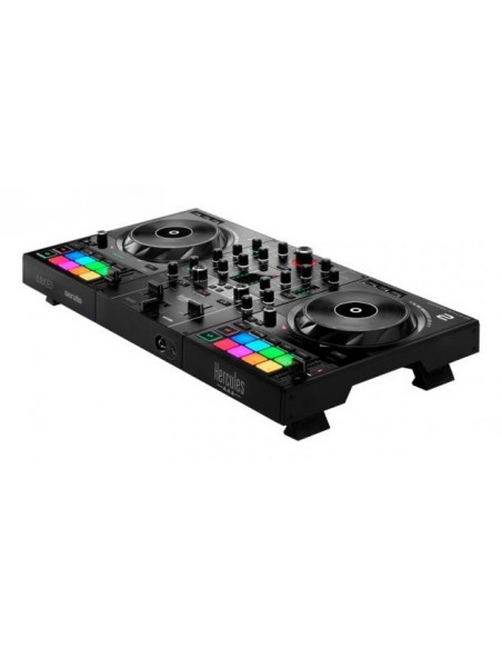 Hercules Inpulse 500 DVS (Sistema de vinilo digital) para scratch digital Negro
