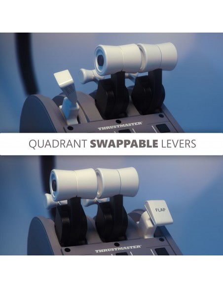 Thrustmaster TCA Quadrant Boeing PC Xbox Gris