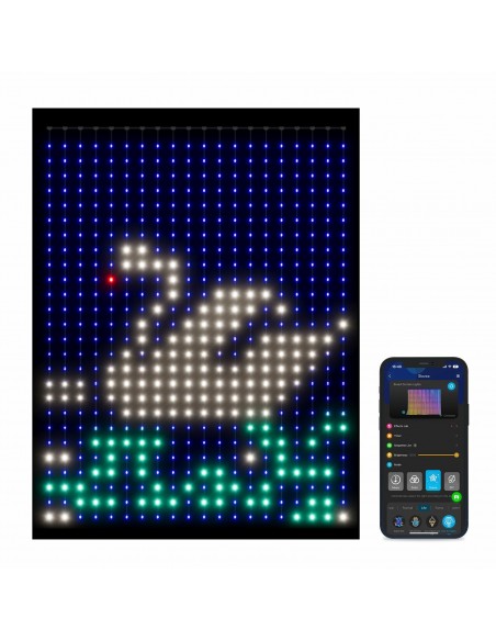 CORTINA LED GOVEE H70B1 RGBIC COLORES