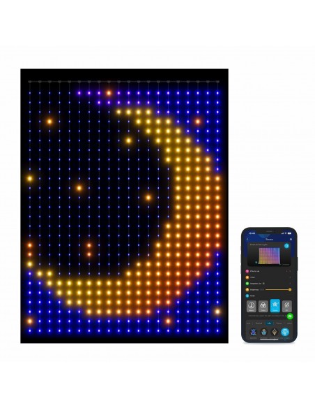 CORTINA LED GOVEE H70B1 RGBIC COLORES