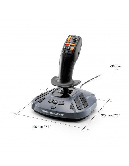 Thrustmaster SimTask FarmStick, Joystick Multifuncional para Farming