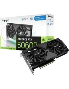 TARJETA GRAFICA PNY GEFORCE RTX 5060 TI OVERCLOCKED DUAL FAN REFLEX 2 AI 16 GB GDDR7 / 3xDP - 1xHDMI / VCG5060T16DFXPB1-O