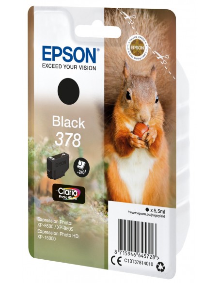 Epson Cartucho 378 Negro