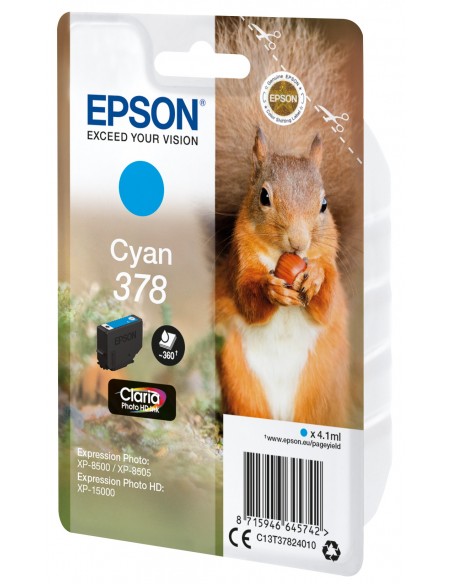 Epson Cartucho 378 Cian