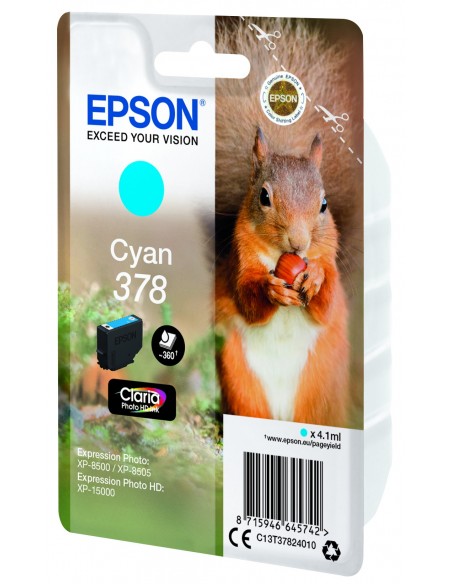 Epson Cartucho 378 Cian