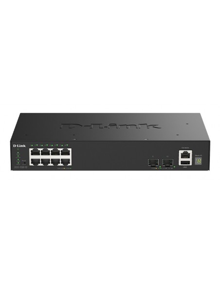 SWITCH D-LINK 8P DGS-1530-10E GE 2 PORTS 10G SFP SMART MANAGED