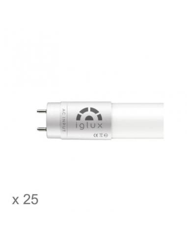 IGLUX TUBO LED T8IG-20120-F V2/ 120CM/ POTENCIA 20W/ 2000 LÚMENES/ 6000ºK