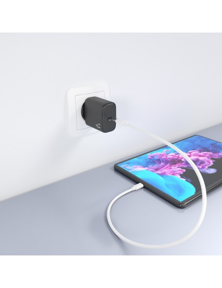 CARGADOR GAN 45W 1XUSB-C PD3.0 NEGRO AISENS A110-0970