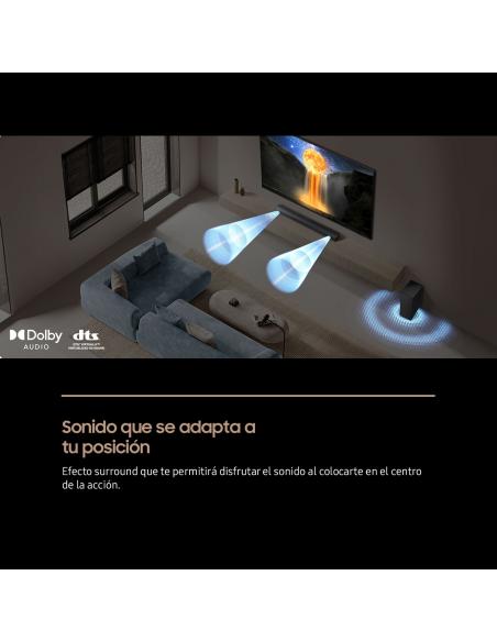 BARRA DE SONIDO SAMSUNG HW-B650F BLACK SERIE B 3.1 SUBWOOFER Y DOLBY 5.1 2025