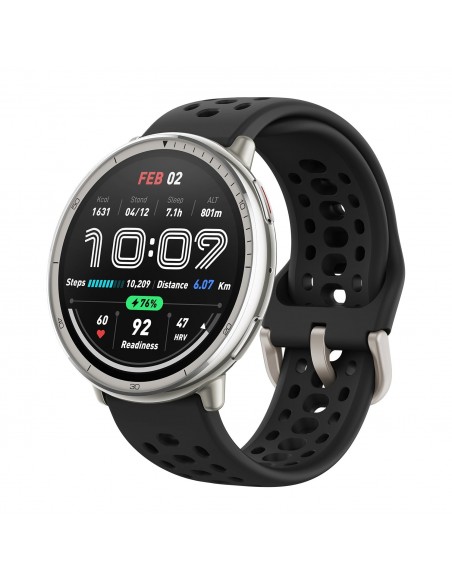 AMAZFIT SMARTWATCH ACTIVE 2 CORREA SILICONA NEGRO