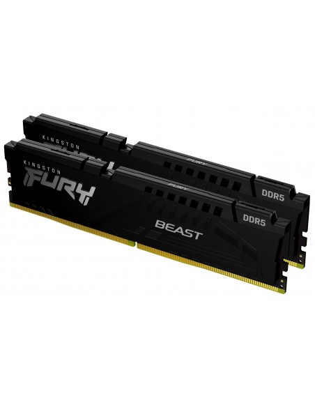 MEMORIA KIT DDR5 32GB(2X16GB) PC5-41600 5200MHZ KINGSTON FURY KF552C40BBK2-32