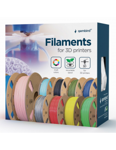 FILAMENTO GEMBIRD PLA AZUL 1,75 MM 1 KG