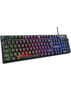 TECLADO GAMING THE G-LAB KEYZ CAESIUM TKL / NEGRO / RGB / USB / MEMBRANA / PN: KEYZ-CAESIUM/SP