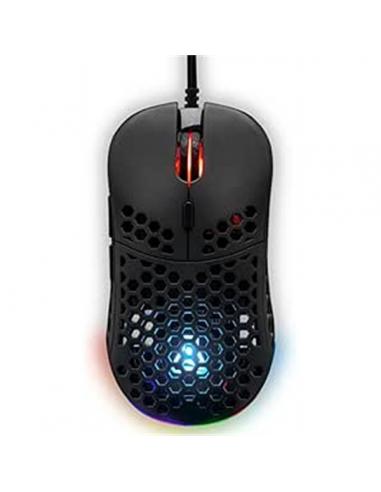 RATON GAMING THE G-LAB KULT OXYGEN USB NEGRO / ILUMINACION RGB / DPI 12800/ PN: KULT-OXYGEN-B