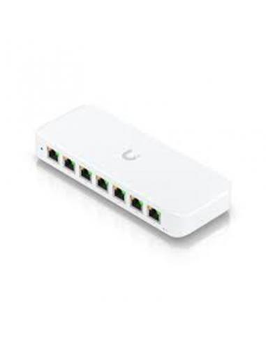UBIQUITI SWITCH POE COMPACTO DE CAPA 2 CON 8 PUERTOS