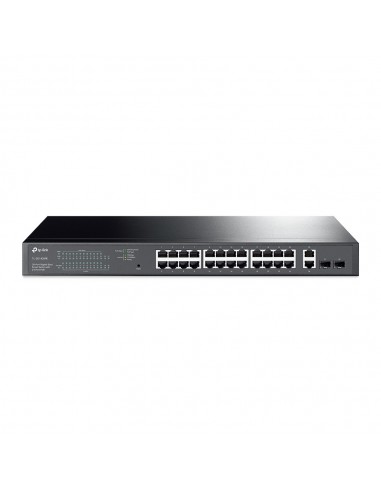 SWITCH TP-LINK 24P GIGABIT POE 10100100MBPS 2PUERTOS SFP TL-SG1428PE