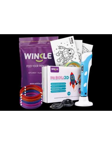 WINKLE PACK BOLIGRAFO 3D CON PLA PARA NIÑOS Y ADULTOS