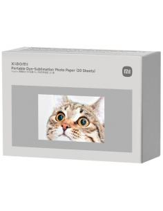 XIAOMI PACK 20 UNIDADES PAPEL FOTOGRÁFICO DE SUBLIMACION