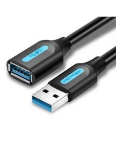 VENTION CABLE ALARGADOR USB 3.0 MACHO - HEMBRA 50CM NEGRO