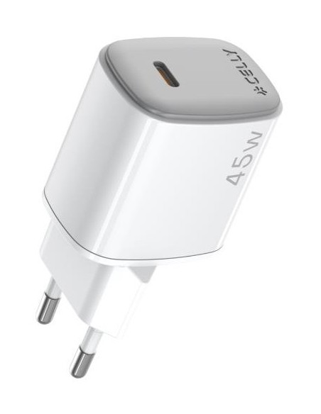 Celly Cargador 45W Usb-C + Cable Usb-C