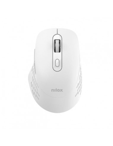Nilox Ratón Dual Wireless 1600dpi silen. Blanco
