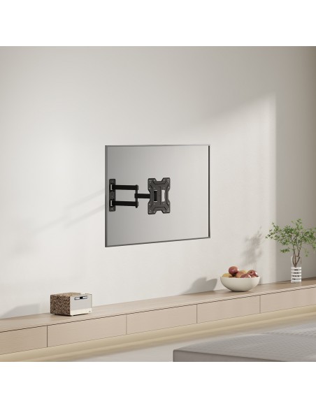 SOPORTE PARED TV 30KG 3 PIVOTES 23-43 GIRA INCLI NEGRO AISENS WT43TSE-413