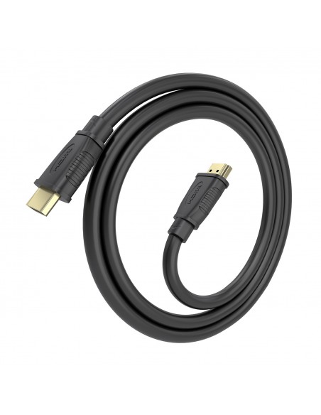 CABLE HDMI V2.1 CCS ULTRA VELOCIDAD 8K60HZ AM-AM NEGRO 1.0M AISENS A150-0958