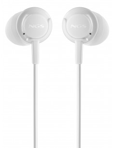 AURICULAR NGS CROSSDRIFT INTRAUDITIVOS MICROFONO MULTIFUNCION WHITE