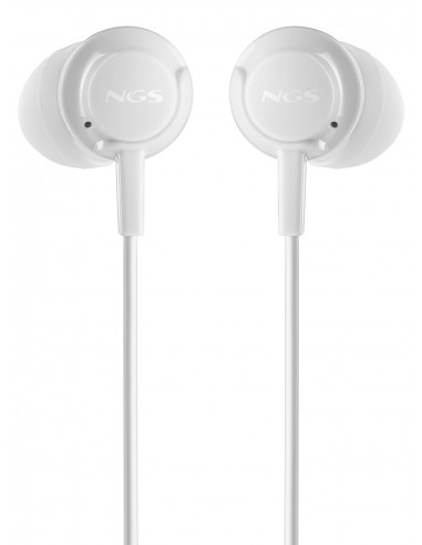 AURICULAR NGS CROSSDRIFT INTRAUDITIVOS MICROFONO MULTIFUNCION WHITE