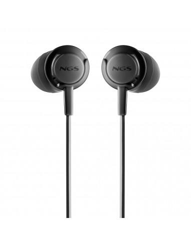 AURICULAR NGS CROSSSTEP INTRAUDITIVOS MICROFONO MULTIFUNCION BLACK USB-C