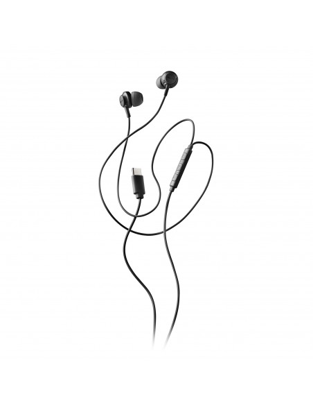 AURICULAR NGS CROSSSTEP INTRAUDITIVOS MICROFONO MULTIFUNCION BLACK USB-C