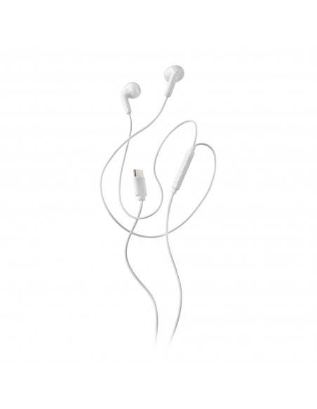 AURICULAR NGS CROSSGLIDE INTRAUDITIVOS MICROFONO MULTIFUNCION WHITE USB-C