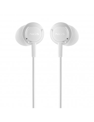 AURICULAR NGS CROSSSTEP INTRAUDITIVOS MICROFONO MULTIFUNCION WHITE USB-C