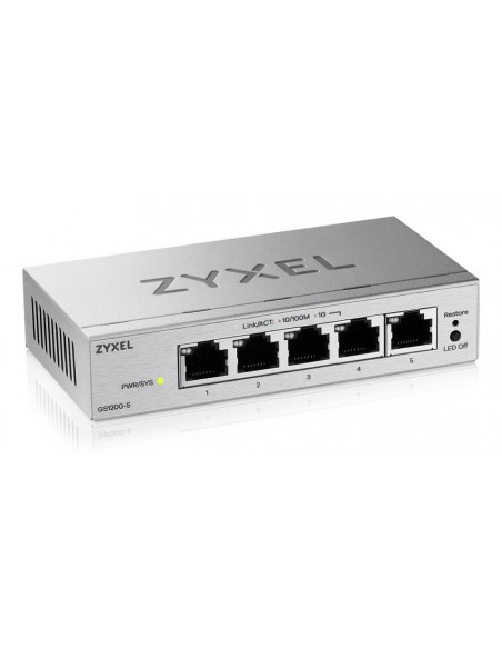 ZyXEL GS1200-5V3 Switch 5xGbE