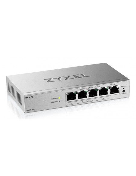 ZyXEL GS1200-5HPv3 Switch 5xGb (4xPoE+) 68W