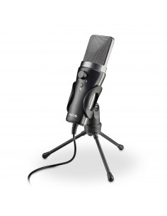 MICROFONO NGS DE VOZ USB MS120 CON TRIPODE PCPORTATIL