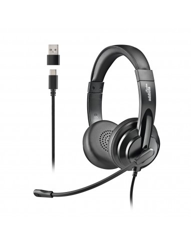 AURICULAR NGS VOX605 USB-C MICROFONO CONTROL VOLUMEN