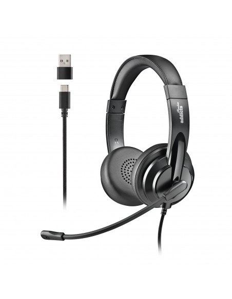 AURICULAR NGS VOX605 USB-C MICROFONO CONTROL VOLUMEN