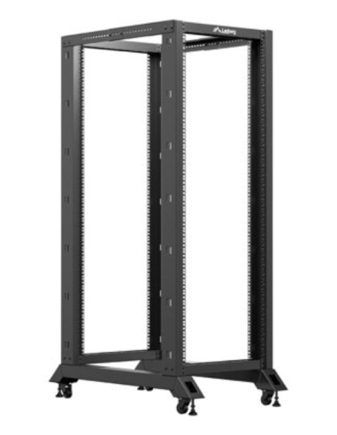 ARMARIO LANBERG ABIERTO RACK 19" 32U 600X1000 NEGRO