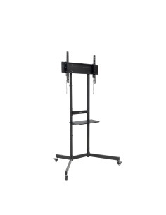 SOPORTE DE SUELO CON RUEDA TV 37-70 CON BANDEJA 400X230 TOOQ NEGRO FS1150M-B
