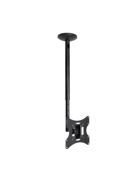 SOPORTE TECHO MONITORTV 23-42 GIRATORIO INCLINA EXTEN NEGRO TOOQ LPCE2301TSLI-B