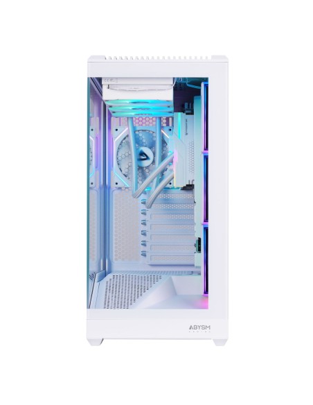 CAJA ATX ABYSM GAMING ARIAN FRAME A400 CRISTAL TEMPLADO USB3.2 BLANCA AB123533W
