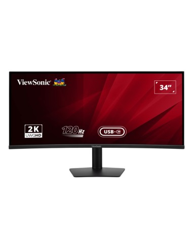 MONITOR VIEWSONIC 34" VA3420C QHD IPS CURVE 2xHDMI 120HZ DDP USB USB-C MULTI AJU
