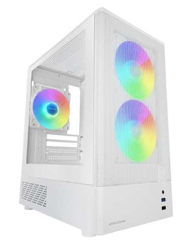 Mars Gaming Caja Micro-atx MC-ONYXW Blanca