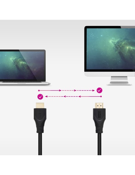 Nanocable Cable HDMI V1.4 CCS, A M-A M, 2 M