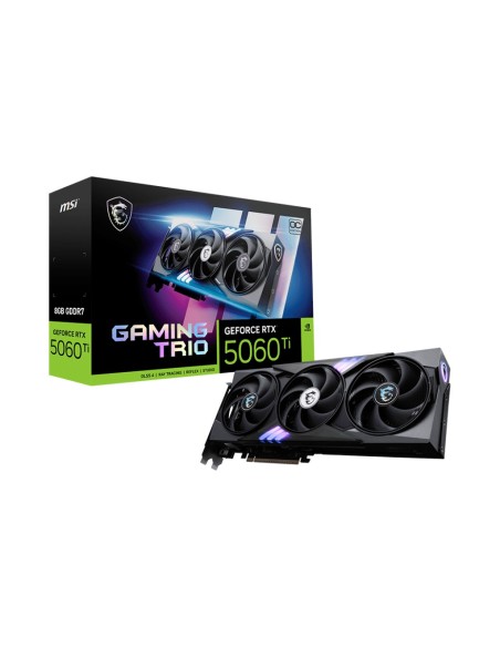 TARJETA GRAFICA MSI GEFORCE RTX 5060 TI 8G GAMING TRIO OC