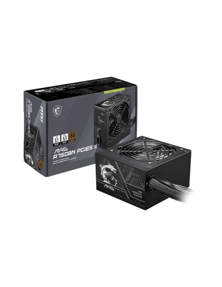 FUENTE DE ALIMENTACION MSI MAG A750BN 750W 80+ Bronze PCIE5 II